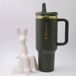 Stanley 40 Oz Tumbler Cypress Green New